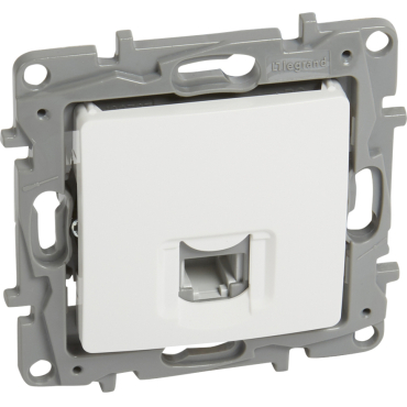 Legrand Niloe Πρίζα Τηλεφώνου RJ11 Λευκή