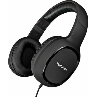 Toshiba Ακουστικά Ενσύρματα Over-Ear Stereo Μαύρα