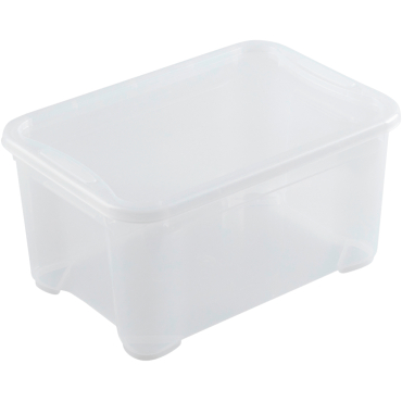Κουτί Πλαστικό 14lt 38x27x19cm Διαφανές