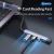 ORICO USB hub με card reader 3 θυρών 5Gbps USB-C σύνδεση γκρι