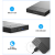 Orico Θήκη Για 2.5 SATA HDD/SSD 2526U3-V1 5Gbps Μαύρη