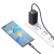 USAMS καλώδιο Braided USB-C σε USB 66W 480Mbps Fast Charging 6A 1.2m μαύρο