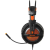 SADES Gaming Headset A6 Over Ear USB, LED Πορτοκαλί