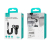 USAMS φορτιστής αυτοκινήτου C37 με καλώδιο USB/USB-C 60W 1.2m μαύρος