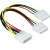 Powertech Καλωδιο Ρευματος Ide (F) Σε 2x Ide (M), 20cm