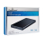 Powertech Εξωτερική θήκη για HDD 2.5 USB 2.0 μαύρη έως 2TB