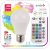 Avide Smart Λάμπα LED Globe A60 9.7W RGB+W 2700K With IR Remote Dimmable
