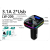 Leewello Ασύρματο Bluetooth FM/MP3 Player Αυτοκινήτου με διπλή USB θύρα